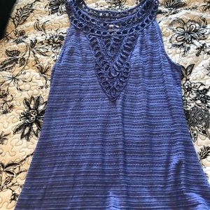 Anthropologie embroidered tank